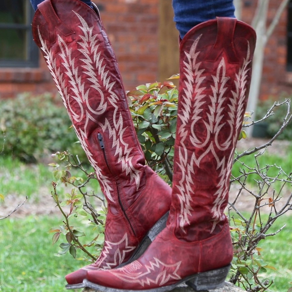 Old Gringo Mayra Boots - Red